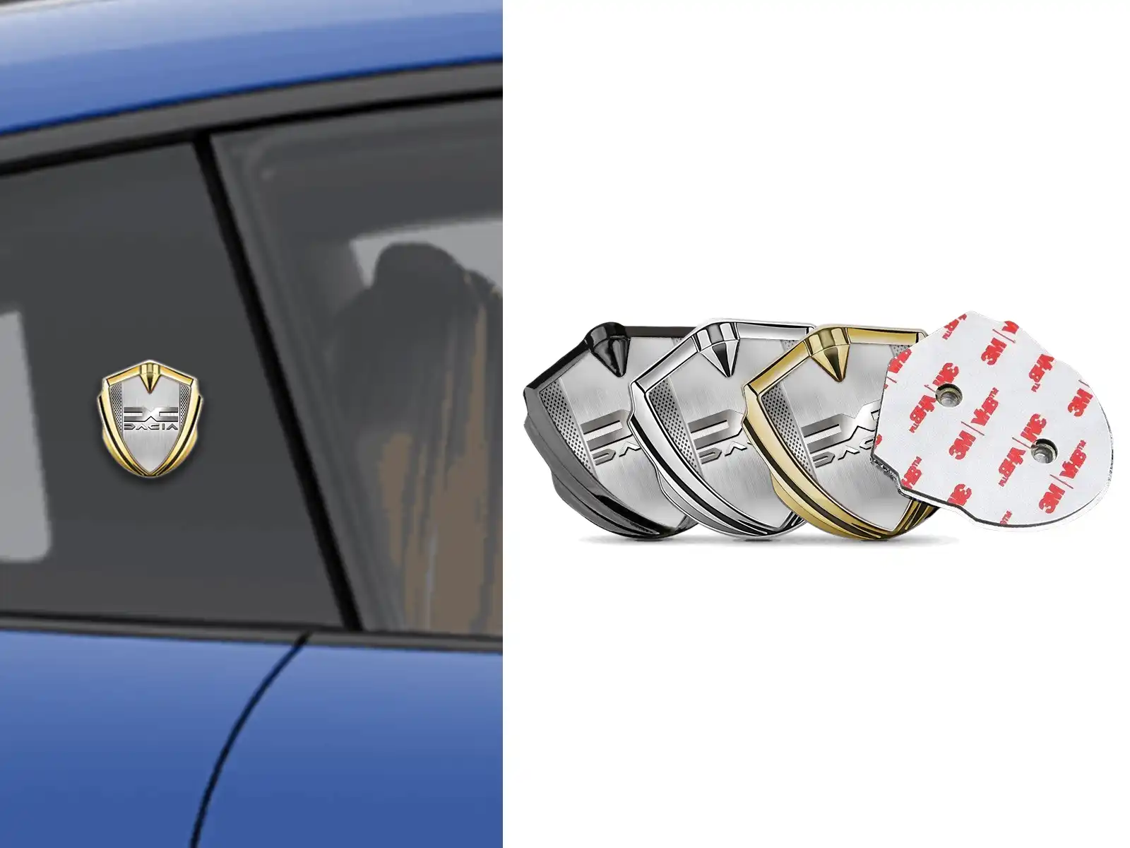 Dacia Kuppel Emblem Abzeichen Moderner High End Look